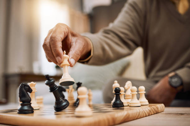 Best German Classic Ebonised Chess Pieces in  Lincoln