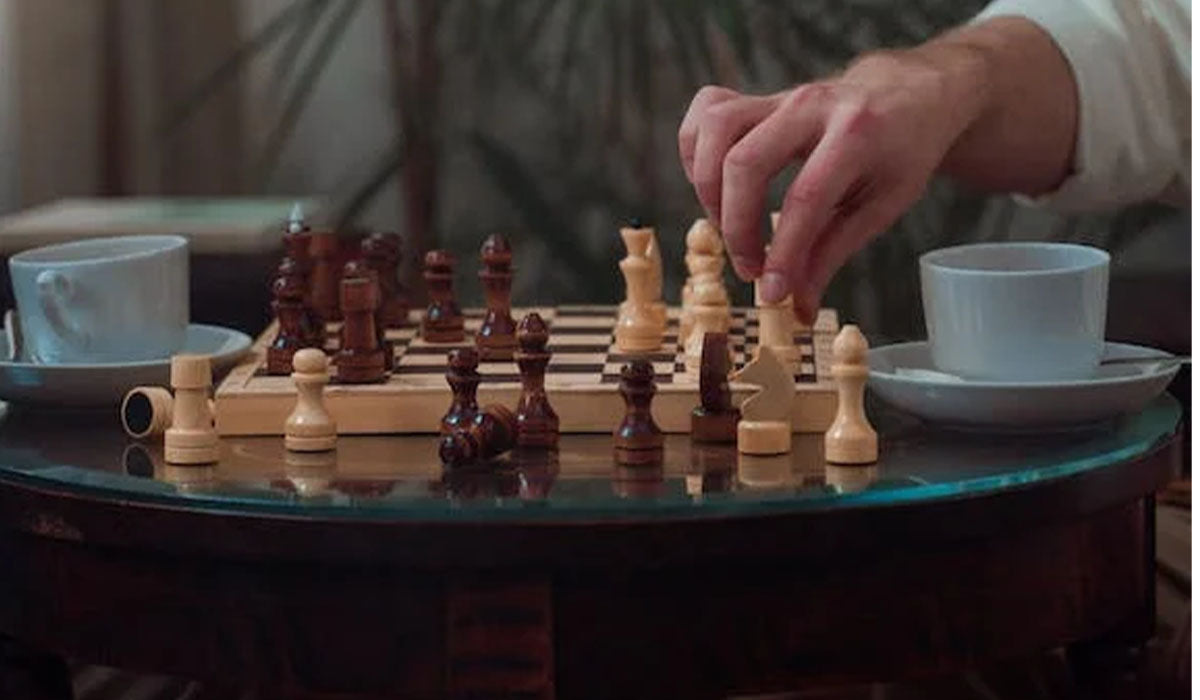 Leningrad Acacia Chess Pieces in Lancaster